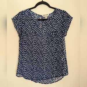 Banana Republic Polka Dot Blouse Size XS